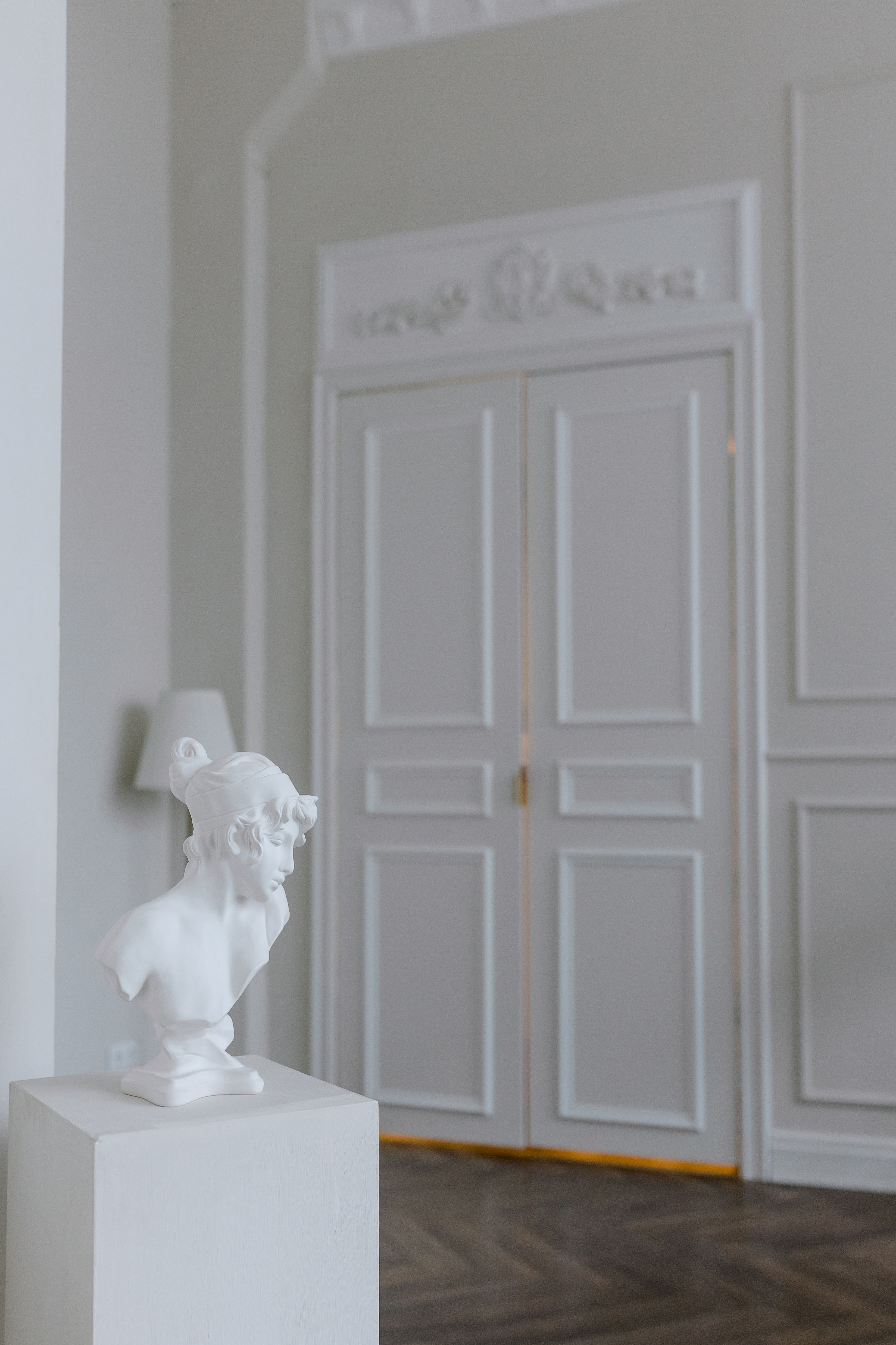 Elegant entry door installation